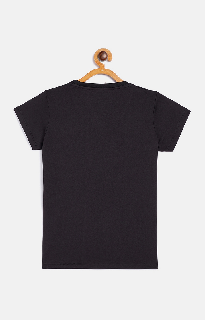 Crimsoune Club | Black Printed T-Shirt 1