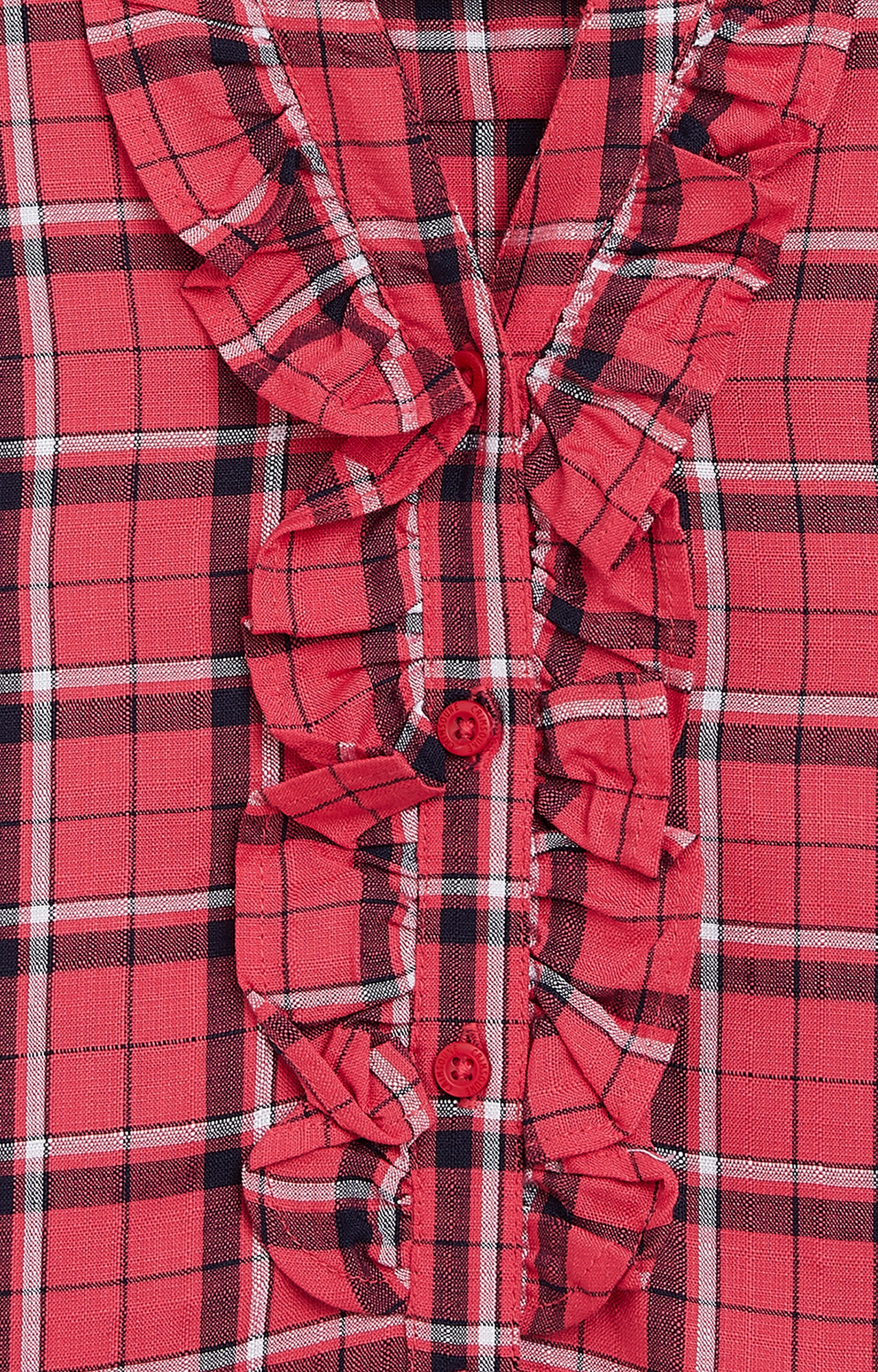 Crimsoune Club | Red Checked Casual Shirt 2