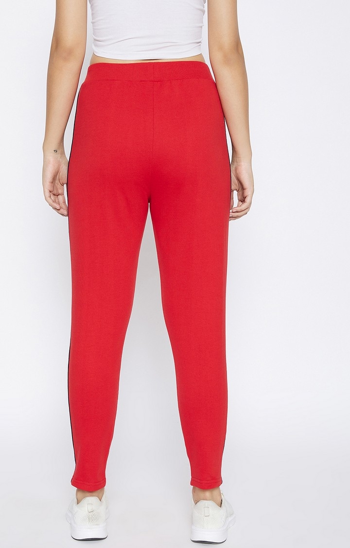 Crimsoune Club | Red Solid Trackpants 4