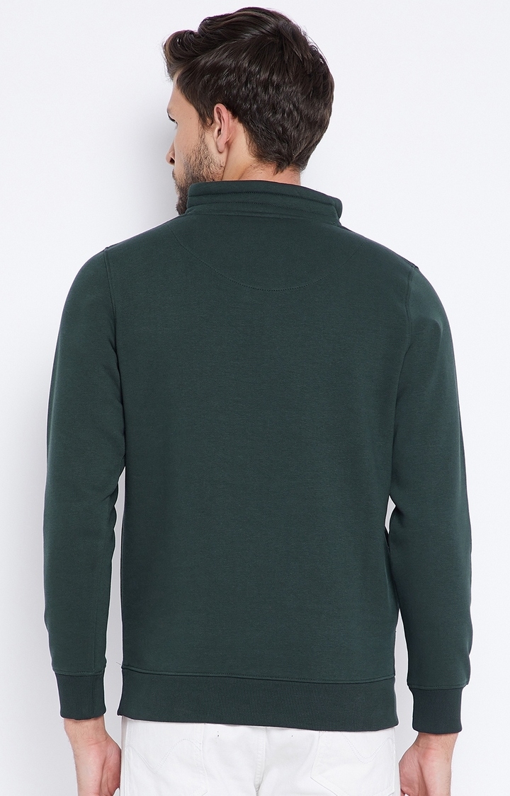 Crimsoune Club | Green Printed Sweatshirts 5