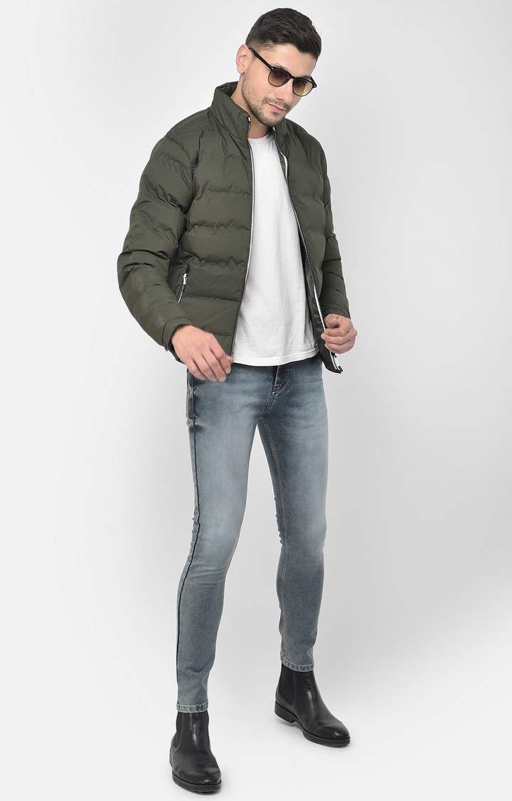 Blue Solid Jeans