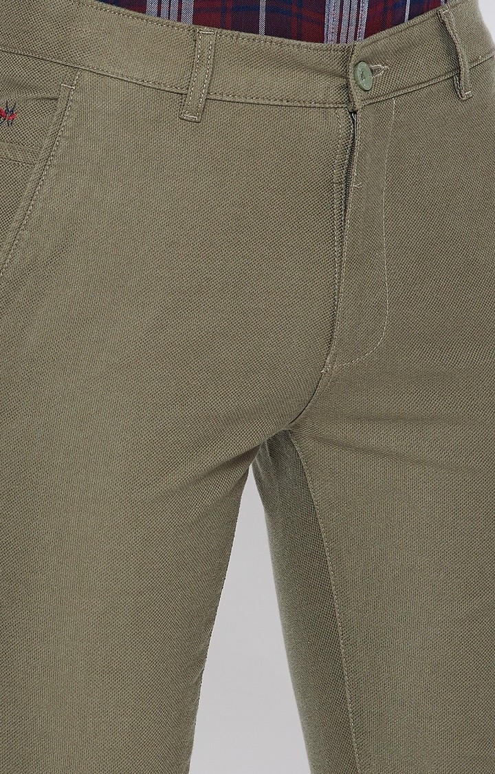 Crimsoune Club | Olive Solid Trousers 5