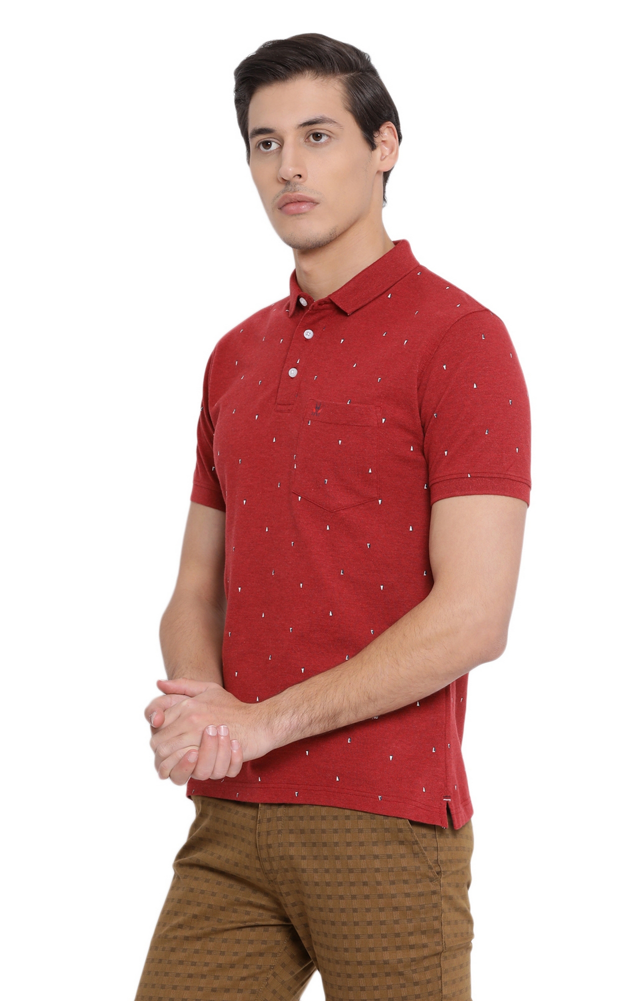 Crimsoune Club | Red Printed T-Shirt 2