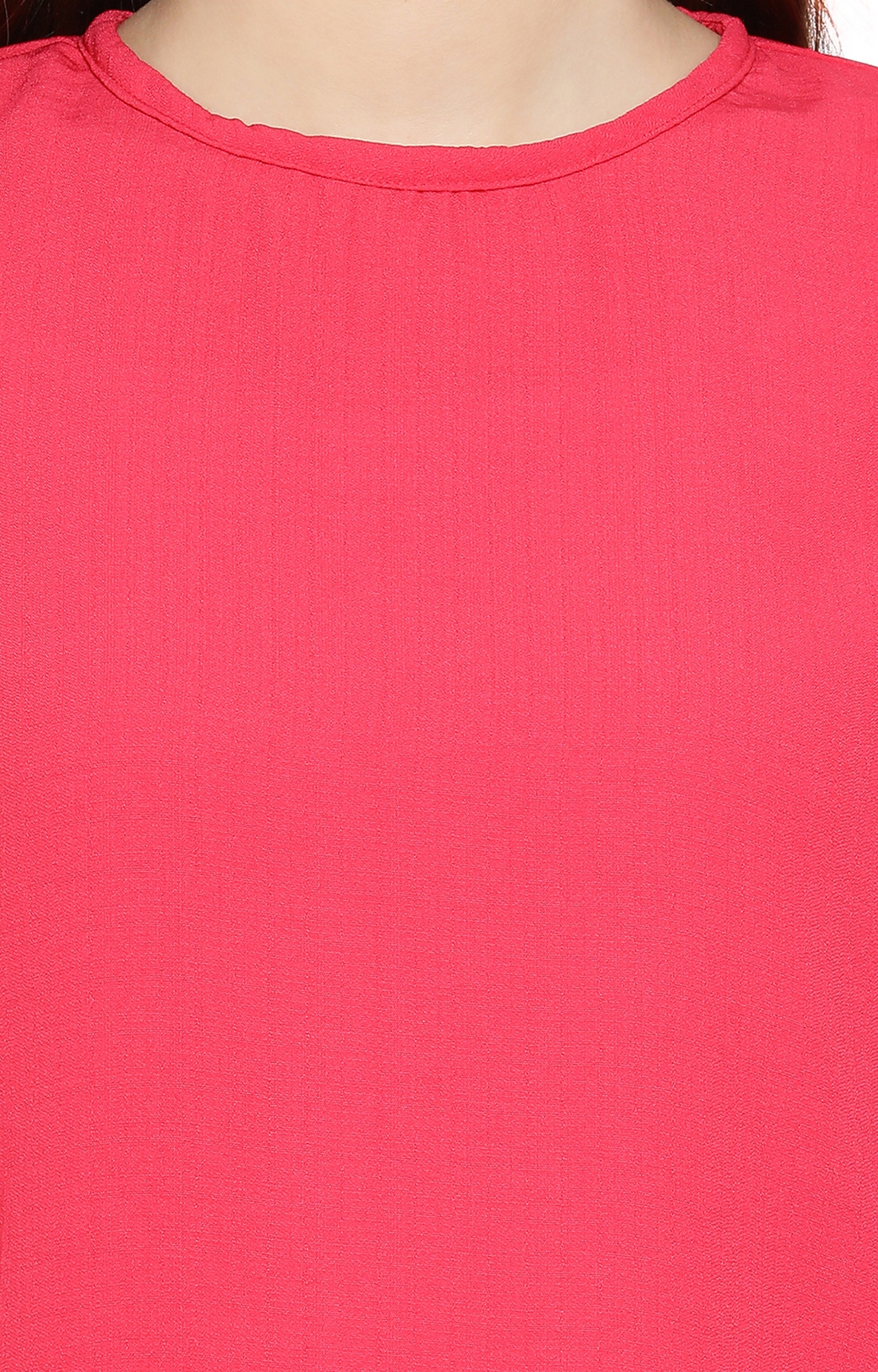 Crimsoune Club | Pink Solid Top 5