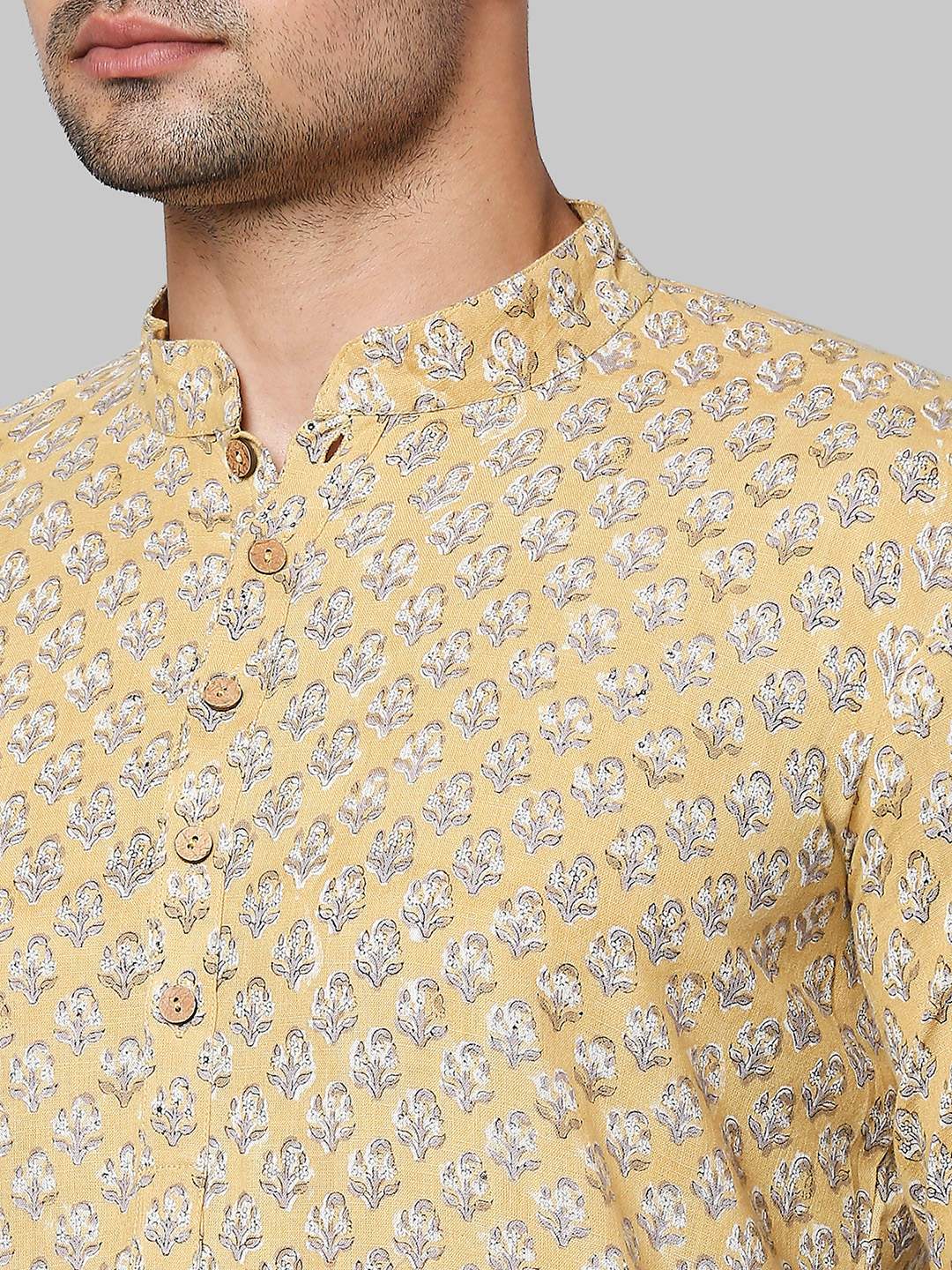 Raymond Yellow Kurta
