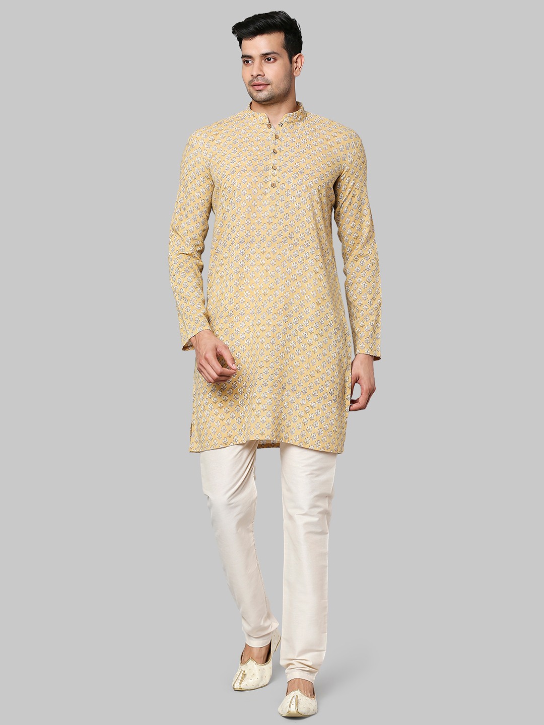 Raymond Yellow Kurta