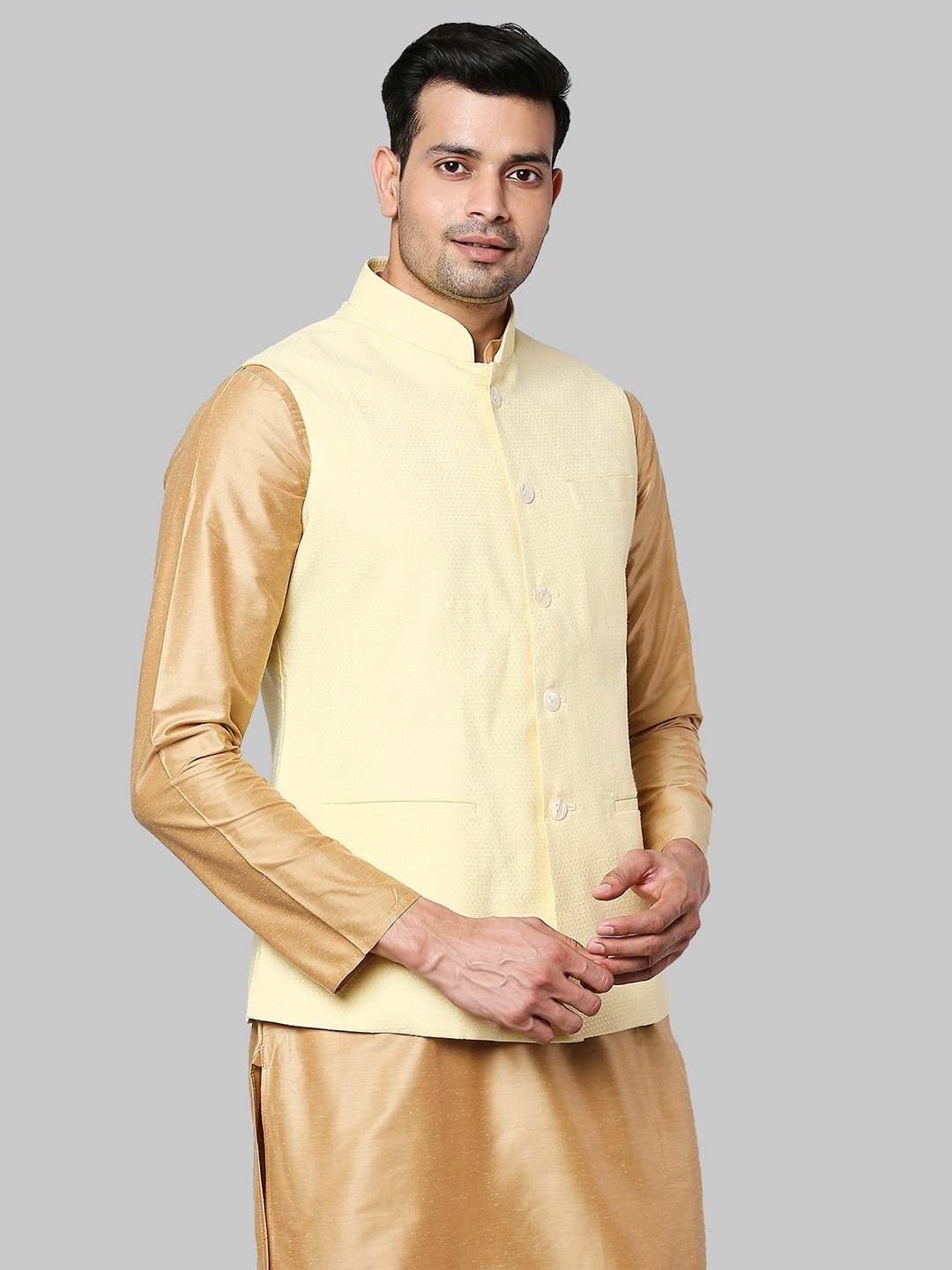 Raymond BEIGE Ethnic Jacket Raymond