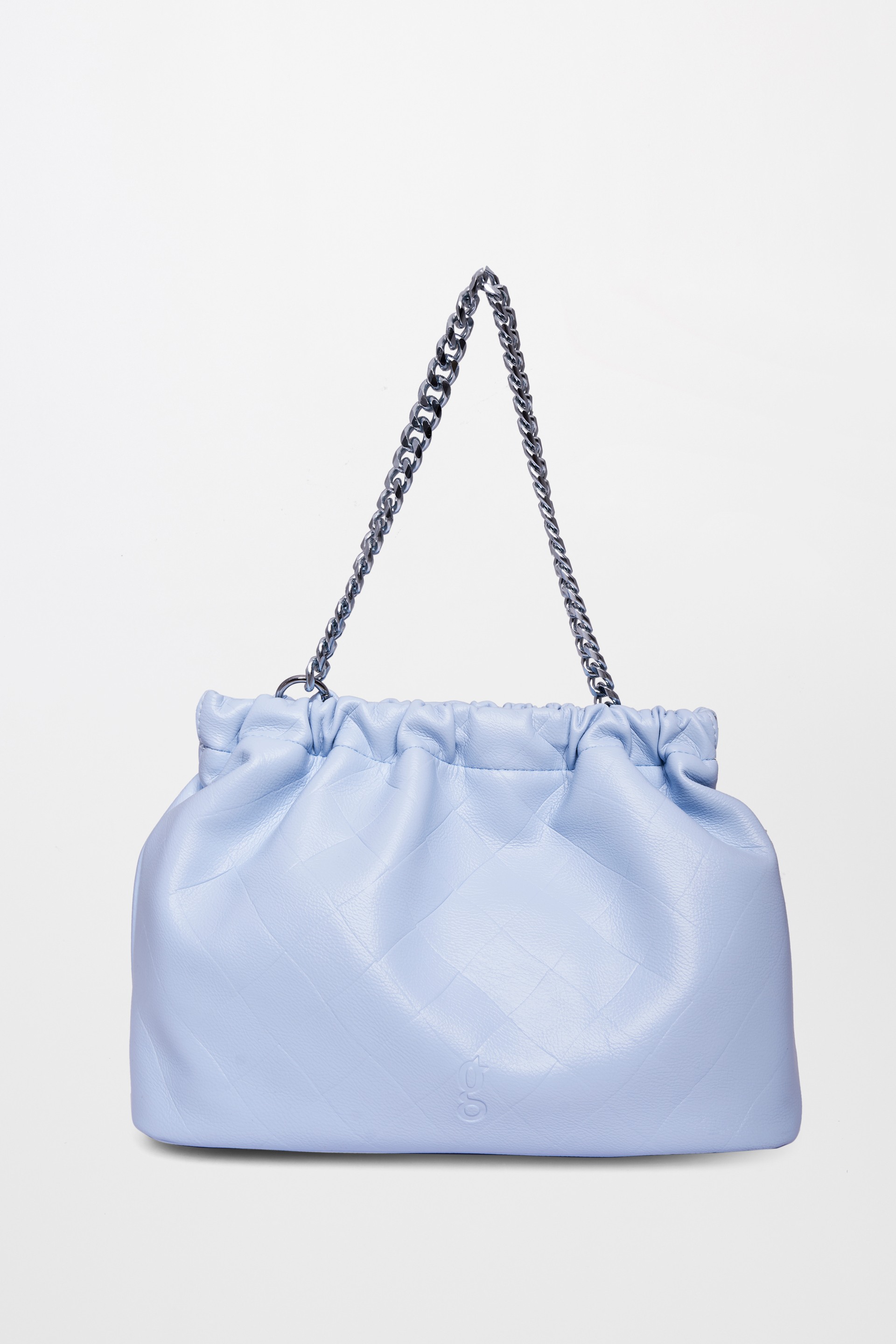 Global Desi Powder Blue Handbags