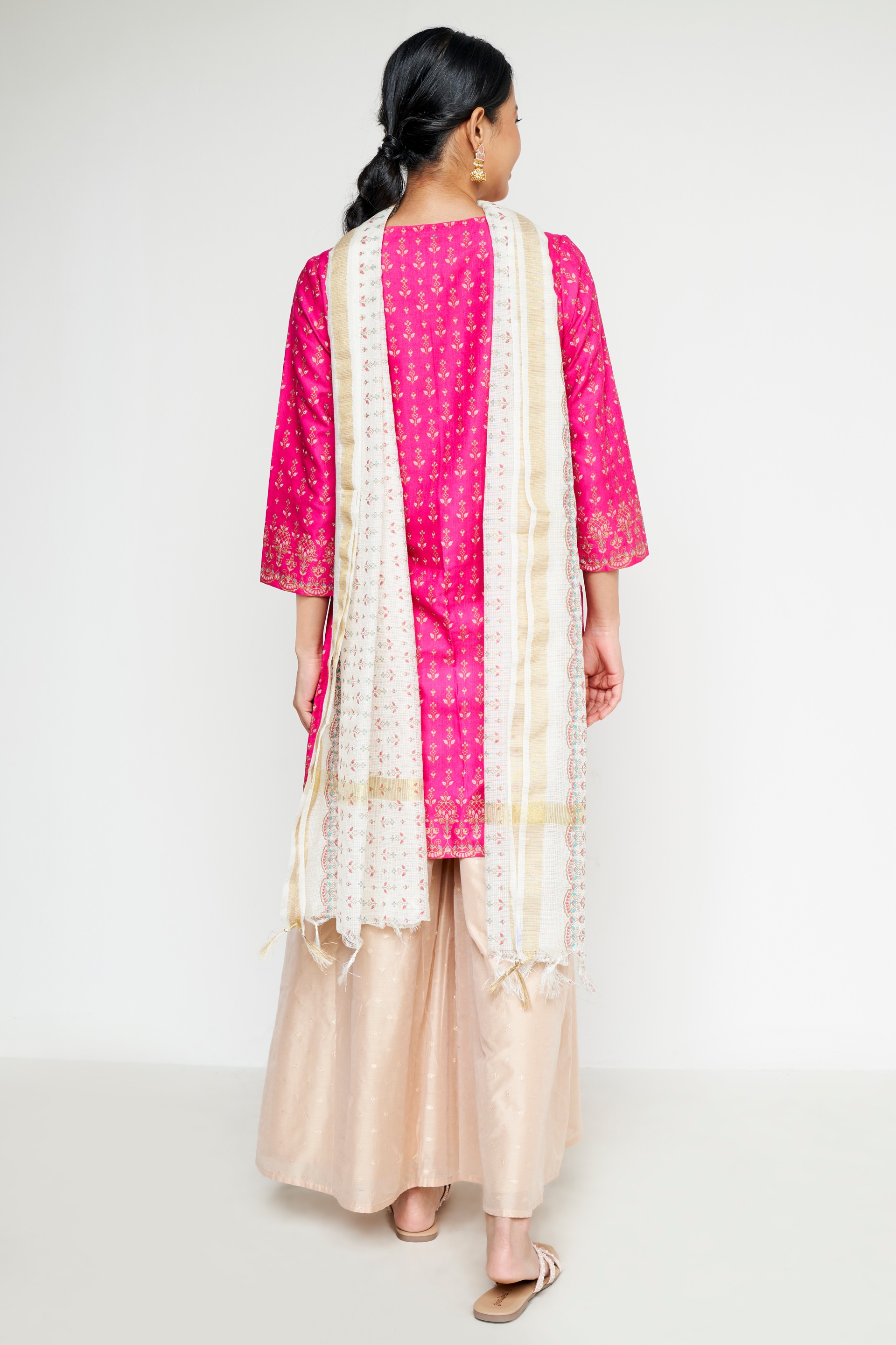Global Desi Hot Pink Set-3
