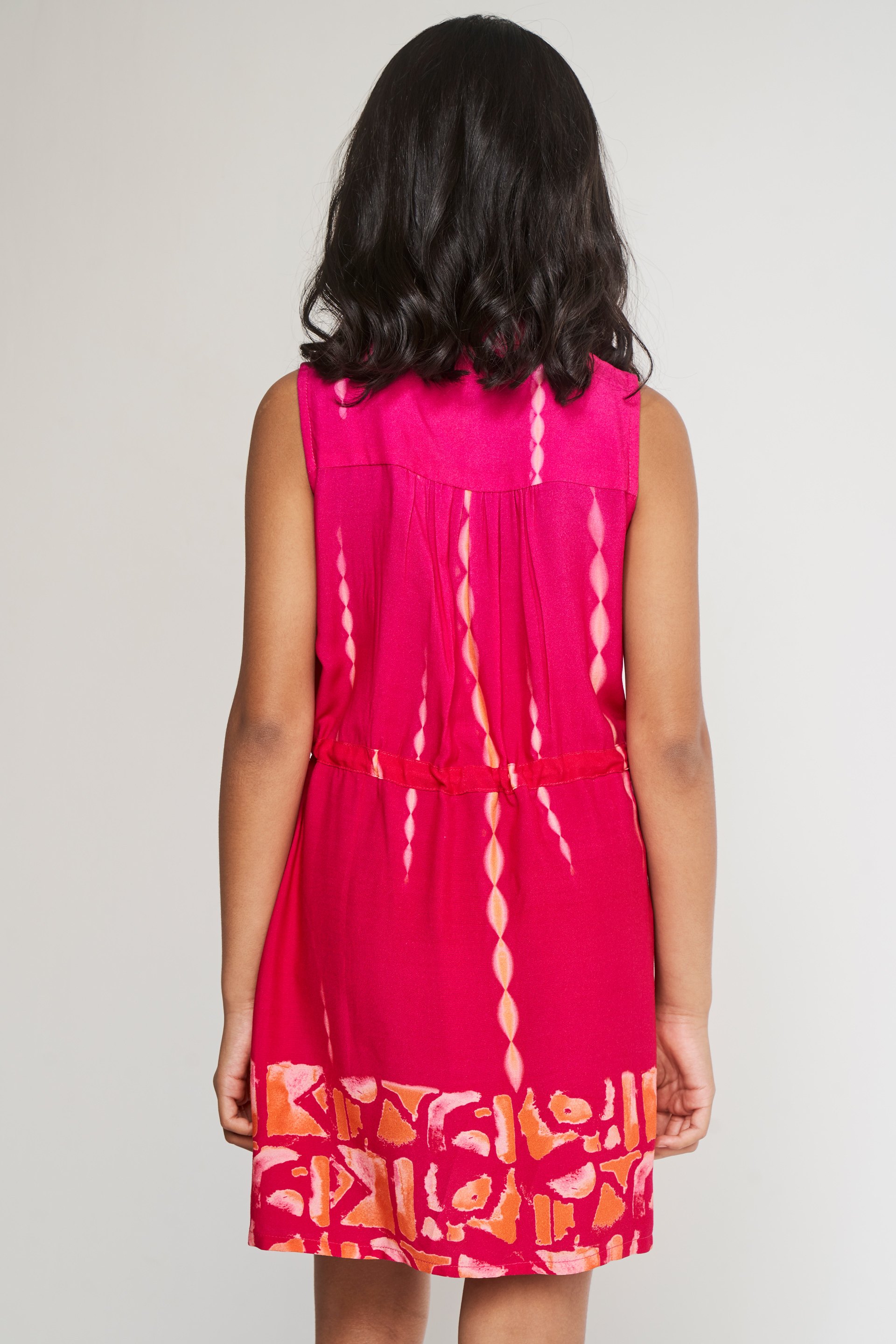 Global Desi Hot Pink Dress