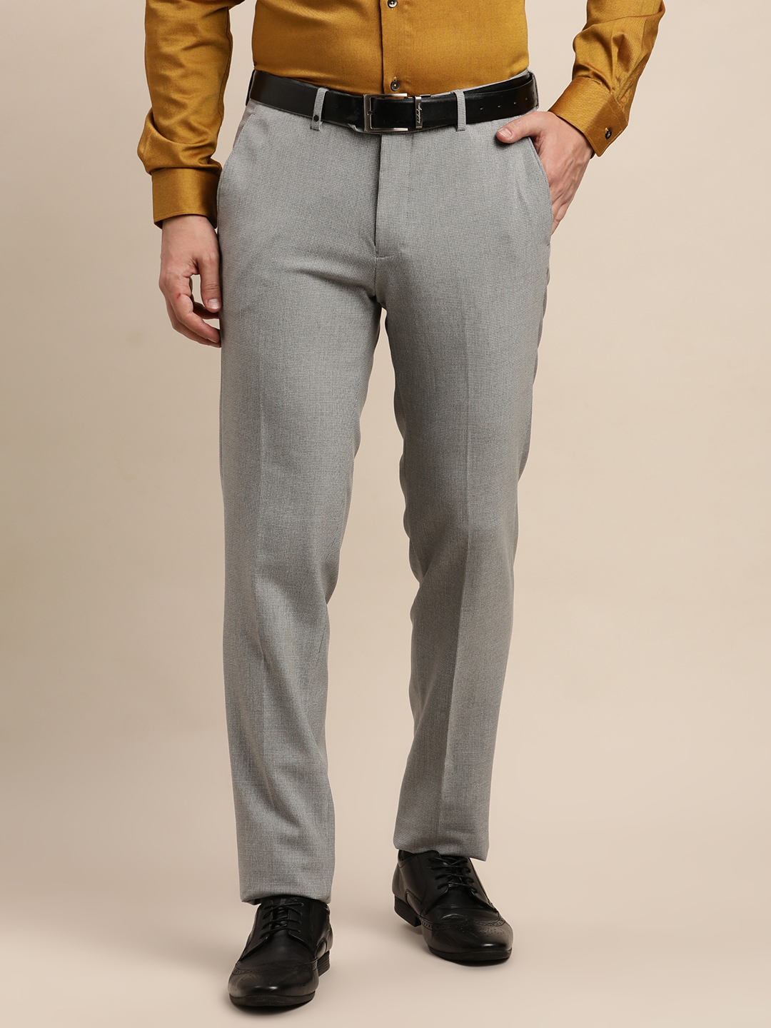 Grey Formal Trousers