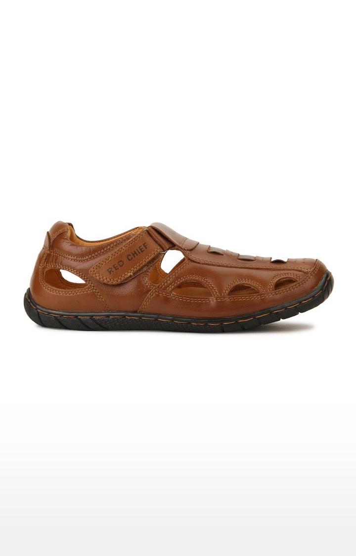 Buy Black Sandals for Men by RED CHIEF Online | Ajio.com-anthinhphatland.vn