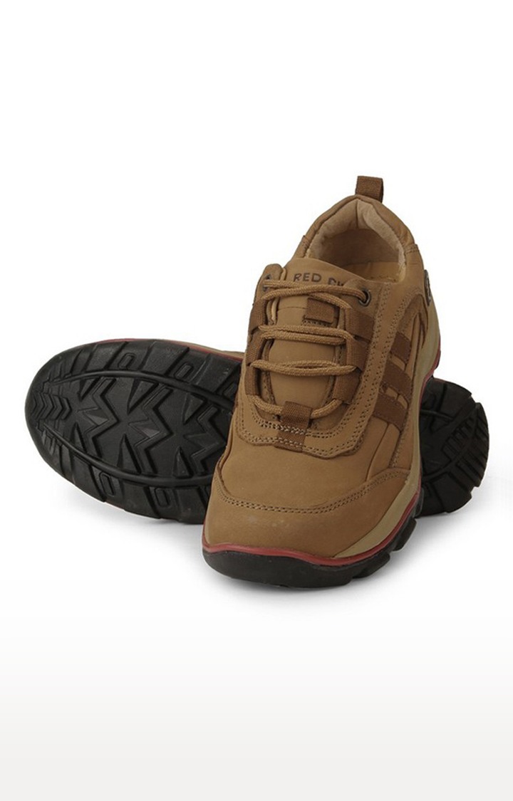 RC2021 Men s Rust Leather Casual Lace ups