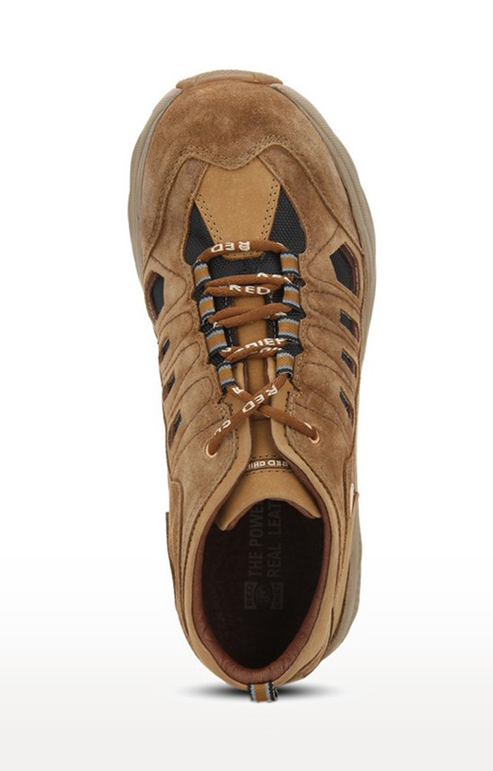 RED CHIEF | Men's Rust Casual Lace-ups 2
