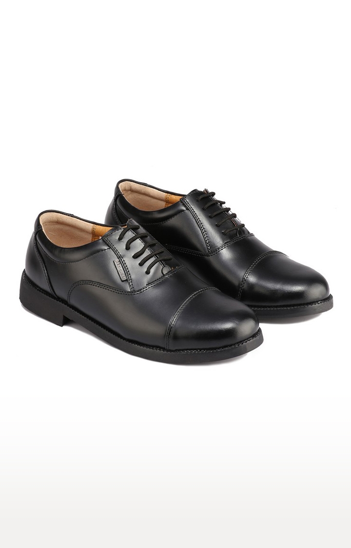 RED CHIEF | RC0959 Men's Black Leather OXFORD Lace-ups 3