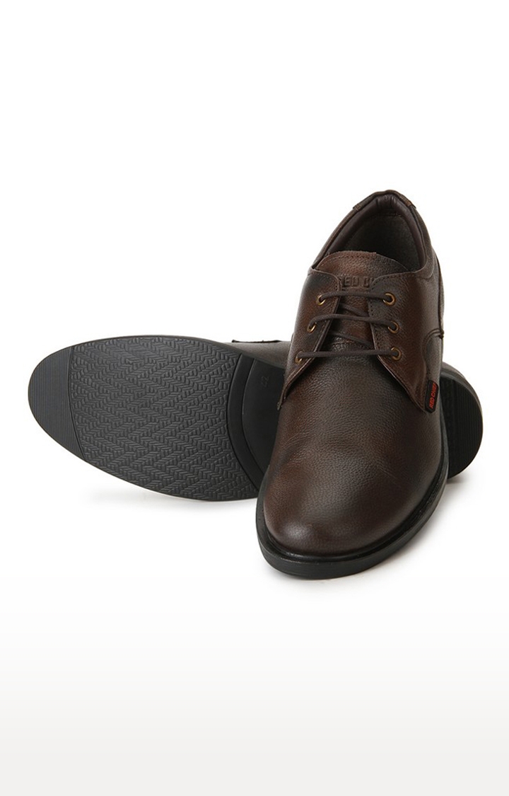 RED CHIEF | Men's Brown Leather Formal Lace-ups 5