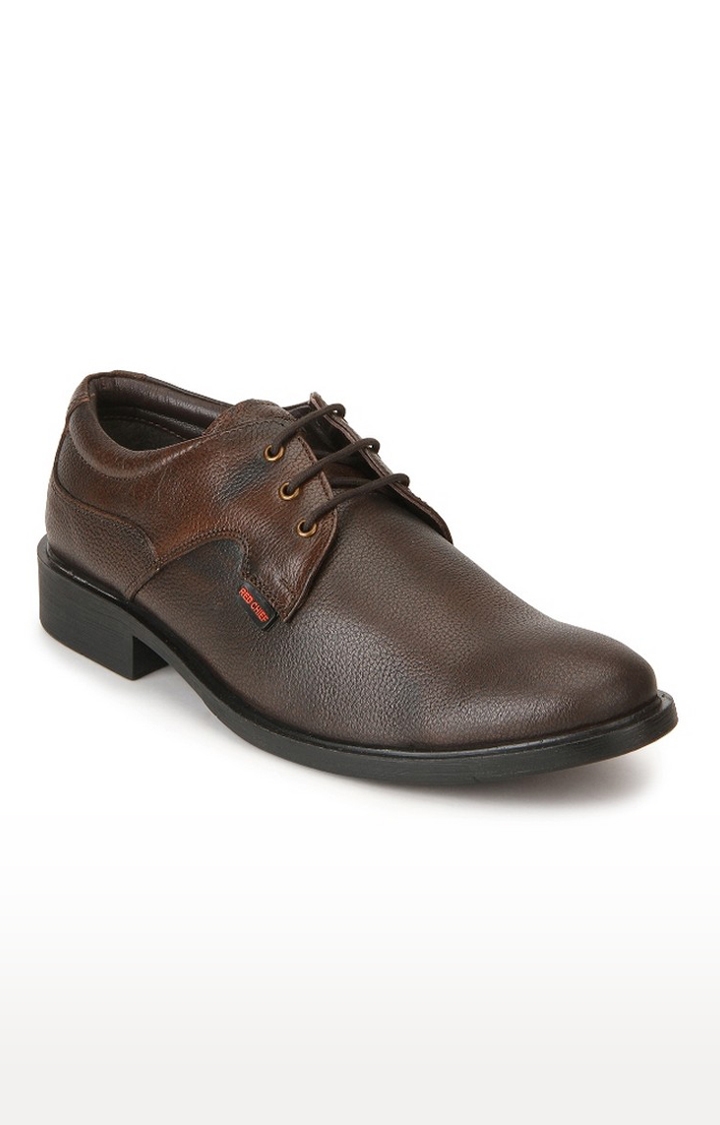 RED CHIEF | Men's Brown Leather Formal Lace-ups 0