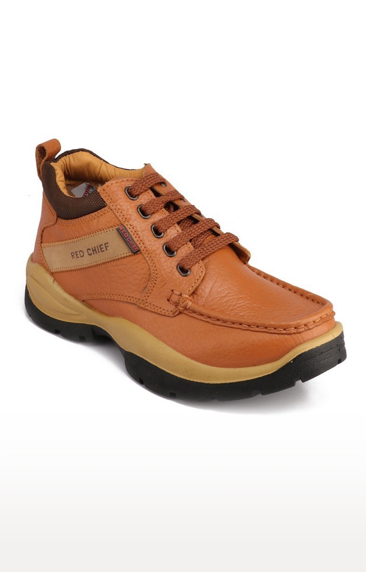 RED CHIEF | RC 2051 Men's TAN Casual Lace-ups 0