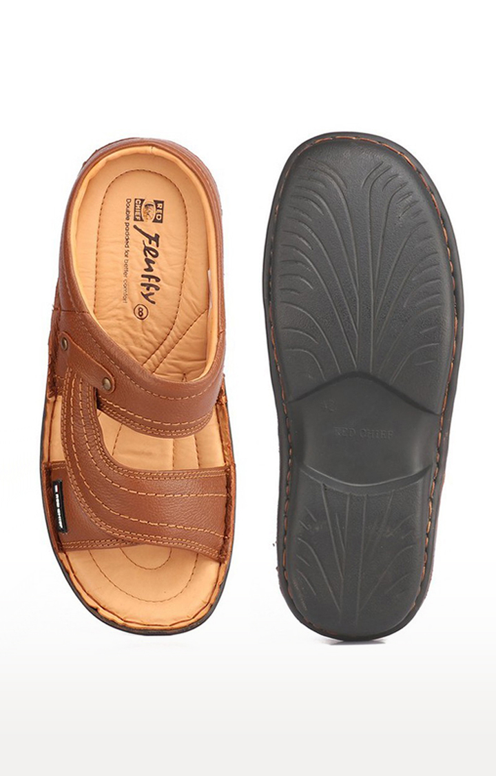 Red Chief Brand Men's RC5001 Casual Flipflop/Chappal/Sandal (Tan) ::  RAJASHOES