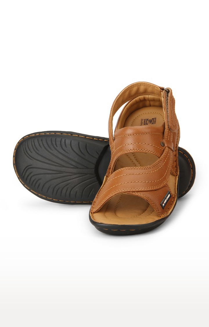 Buy Red Chief Men's Black Leather Sandals Online at Best Prices in India -  JioMart.
