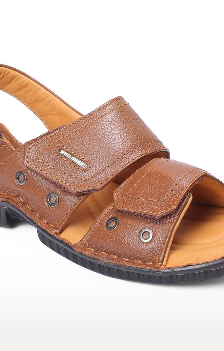 Leather Black Red Chief Men Formal Sandal, Size: 6 at Rs 1665/pair in Kanpur