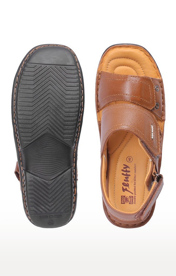 Red chief fluffy sandals clearance