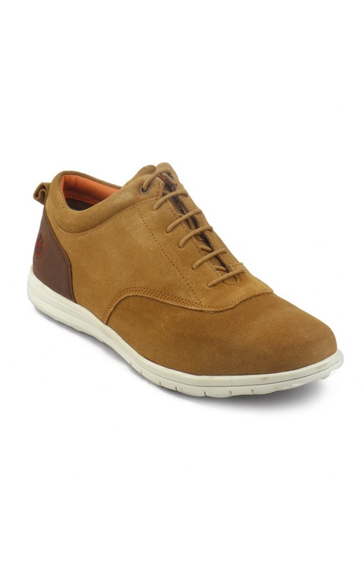 RED CHIEF | Men's Rust Casual Lace-ups 0
