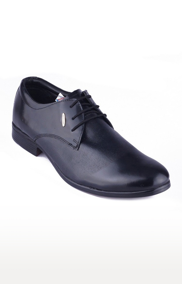 RED CHIEF | Men's Black Leather Derby Shoes 0