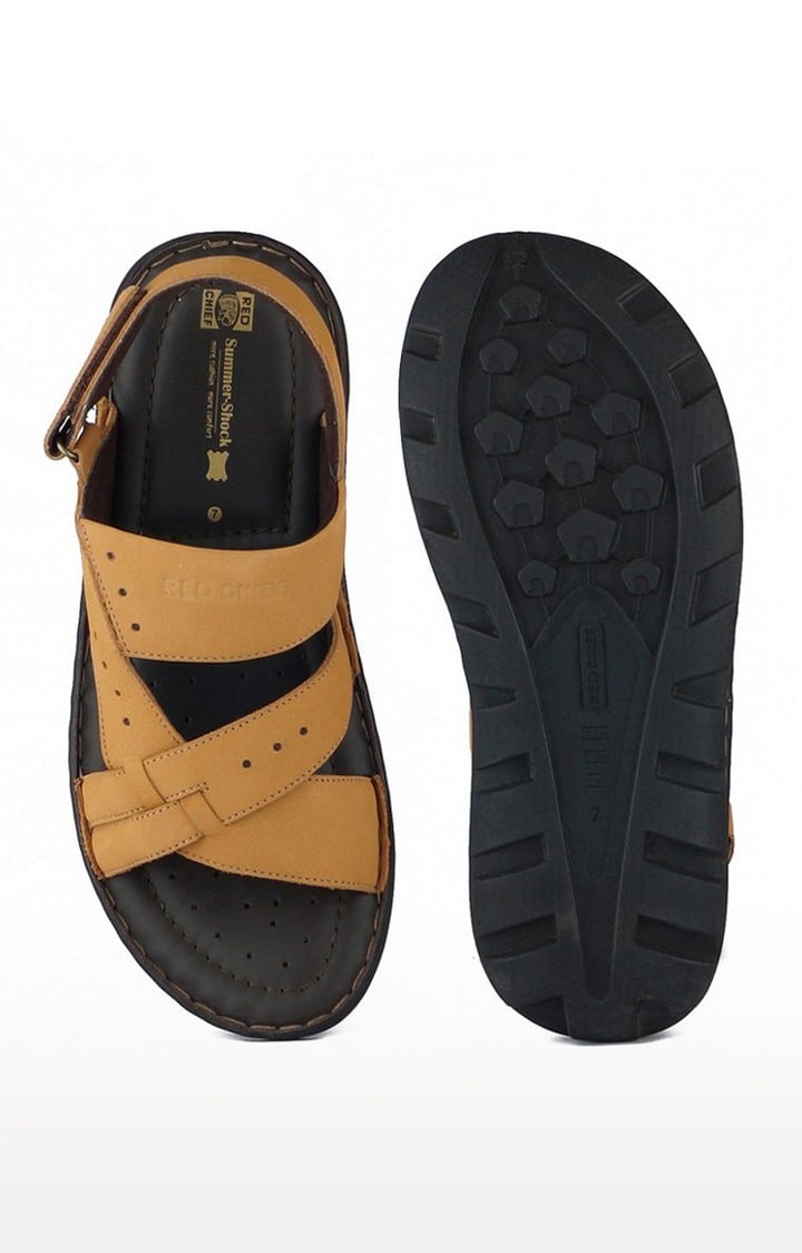 Men's Brown Leather Sandals