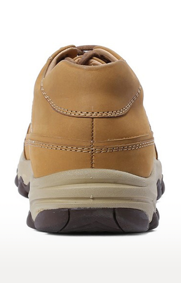 RED CHIEF | Men's Brown Leather Casual Lace-ups 4