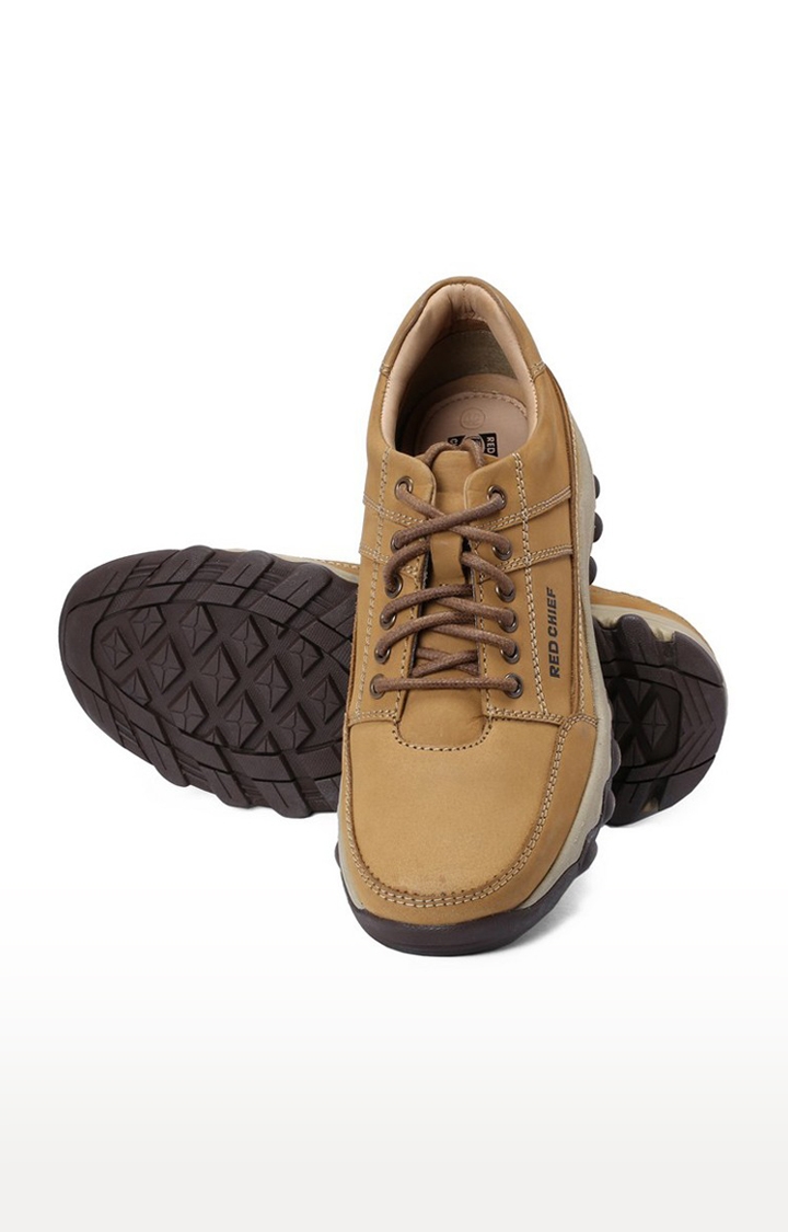 RED CHIEF | Men's Brown Leather Casual Lace-ups 5