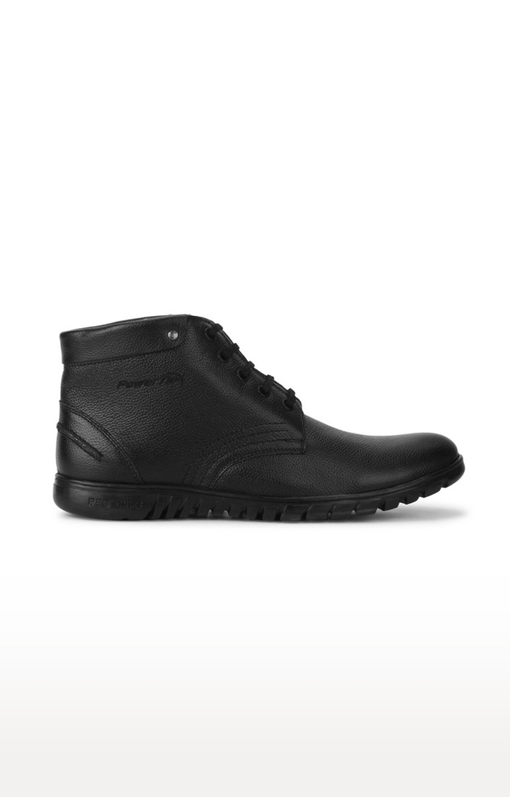 RED CHIEF | Men's Black Casual Lace-ups 1