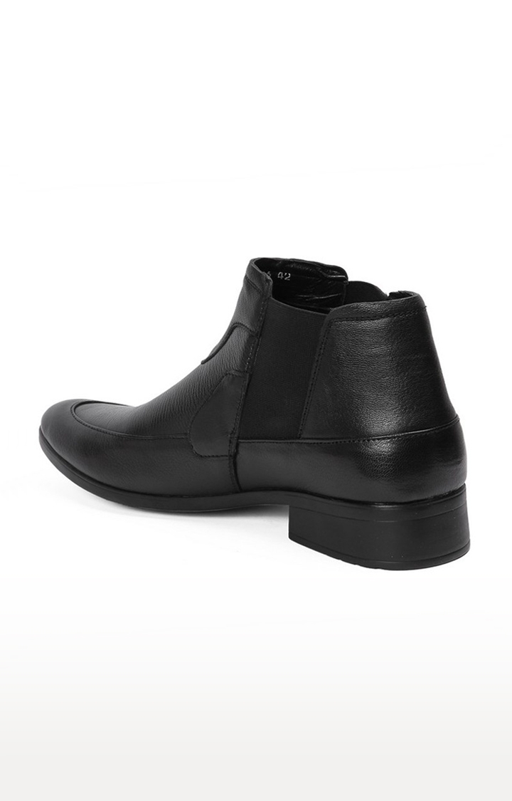 RED CHIEF | Men's Black Leather Boots 3