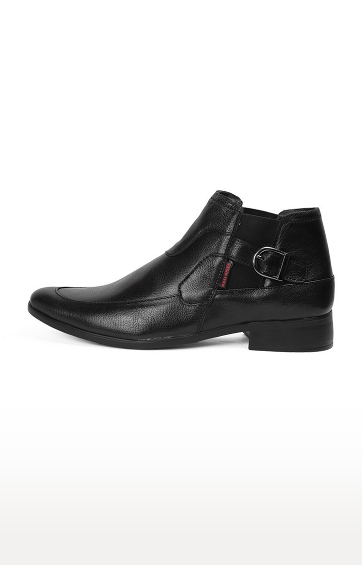 RED CHIEF | Men's Black Leather Boots 2