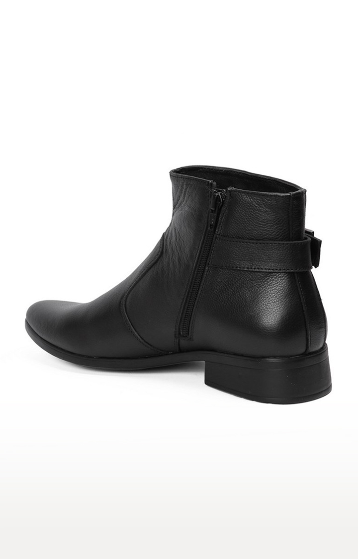 Men's Black Leather Boots