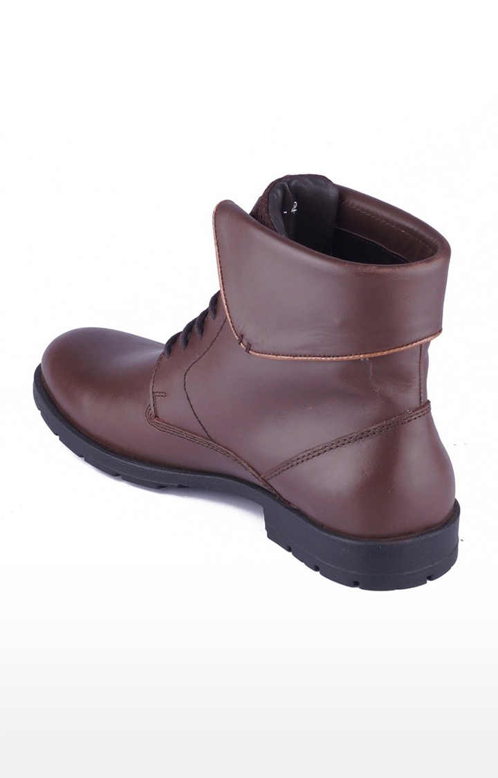 RED CHIEF | Men's Brown Leather Boots 3