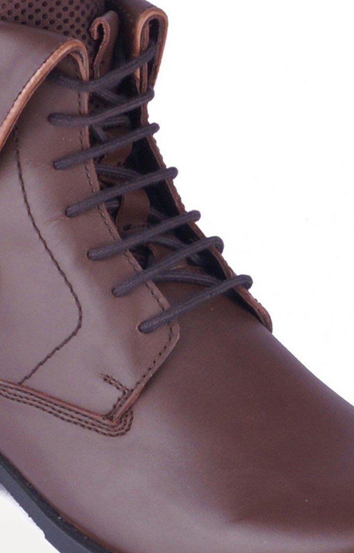 RED CHIEF | Men's Brown Leather Boots 7