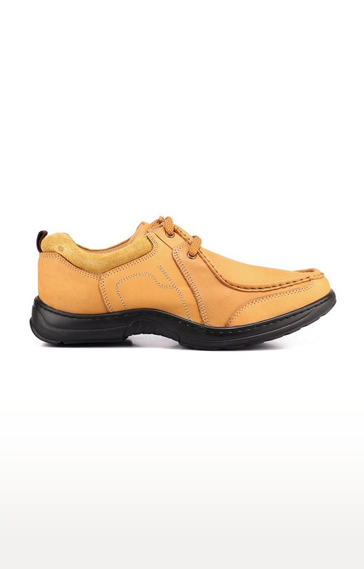 Men's Brown Leather Casual Lace-ups