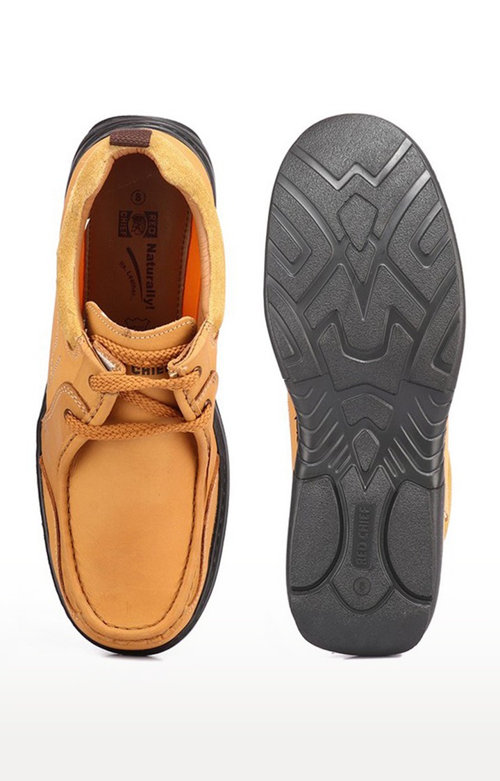 Men's Brown Leather Casual Lace-ups