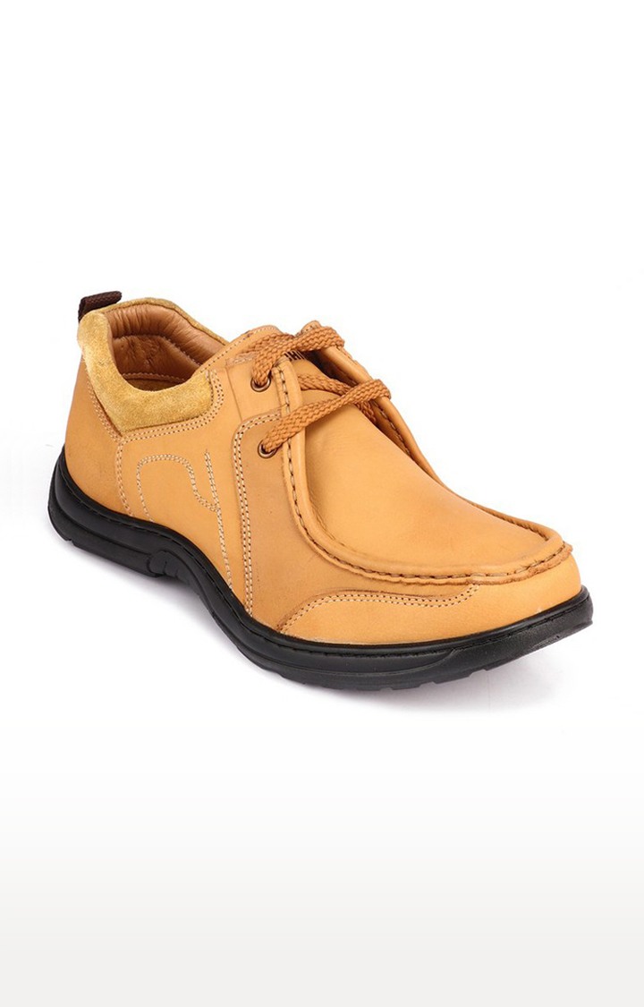 Men's Brown Leather Casual Lace-ups