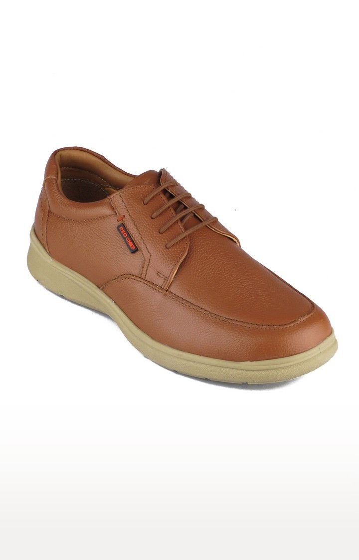 RED CHIEF | Men's Tan Casual Lace-ups 0