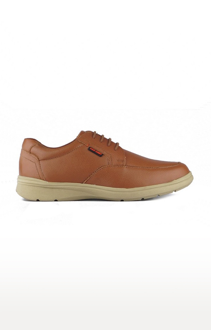 RED CHIEF | Men's Tan Casual Lace-ups 1