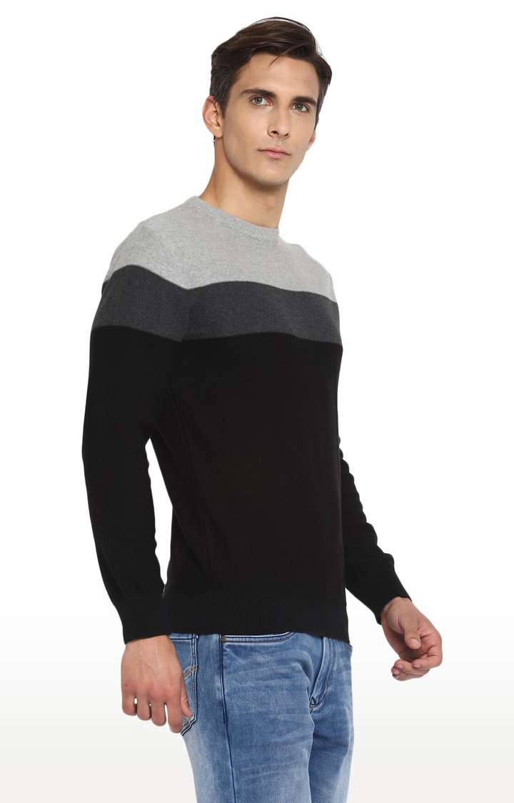 RED CHIEF | Men's Black Cotton Sweaters 1