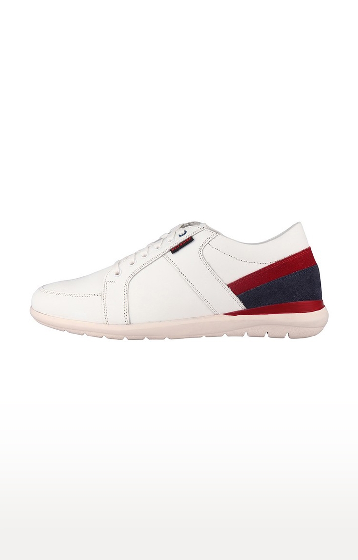 RED CHIEF | Men's White Casual Lace-ups 2