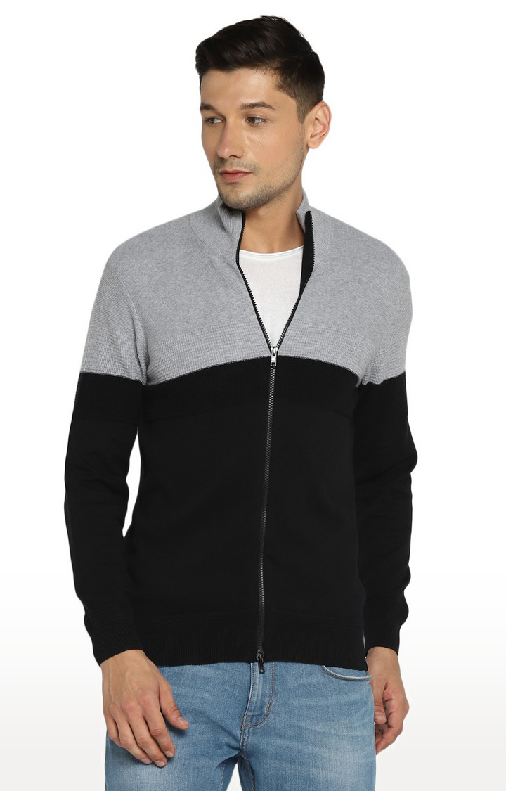Men's Grey Cotton Sweaters