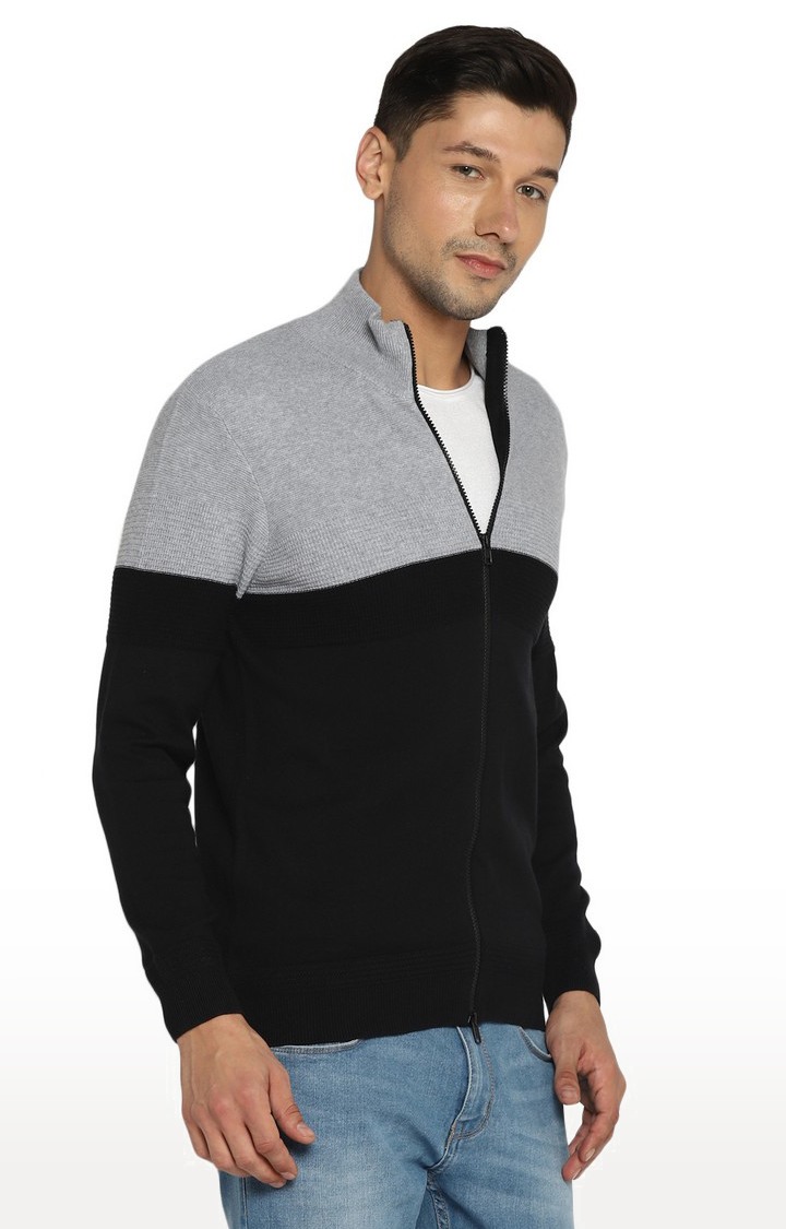 Men's Grey Cotton Sweaters