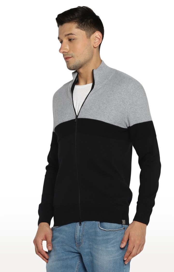 Men's Grey Cotton Sweaters