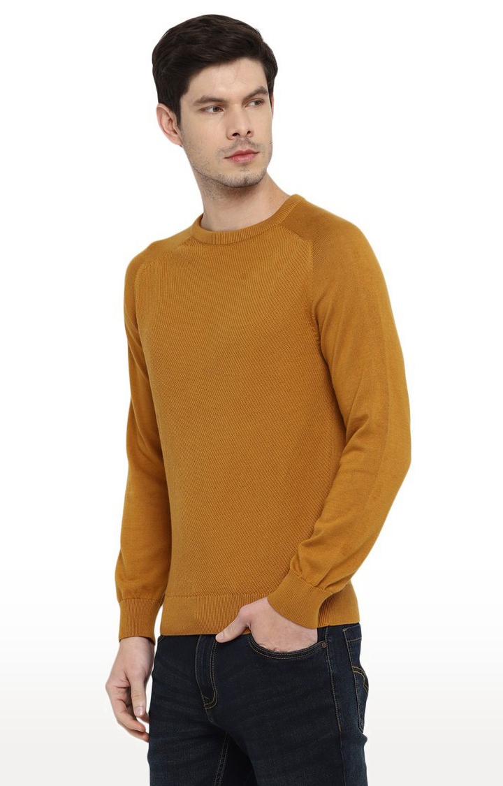 RED CHIEF | Men's Brown Cotton Blend Sweaters 2