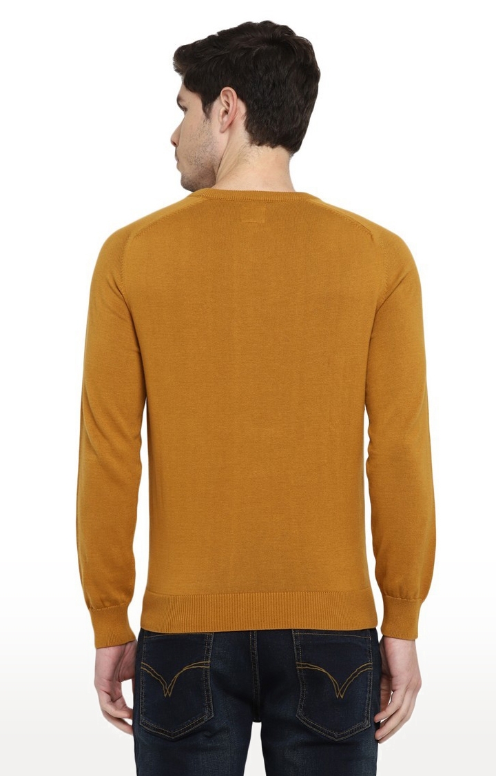 RED CHIEF | Men's Brown Cotton Blend Sweaters 4
