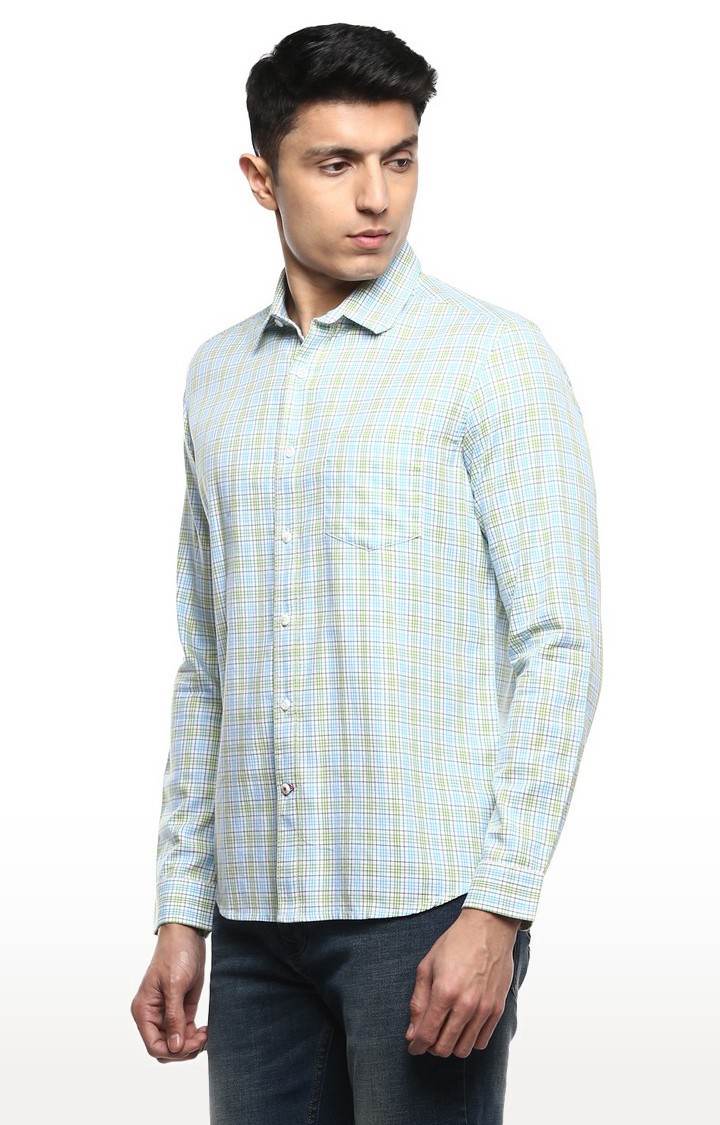 RED CHIEF | Men's Multicolour Cotton Checked Casual Shirts 2